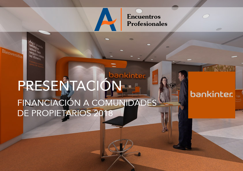 Bankinter: Financiación a comunidades de propietarios 2018